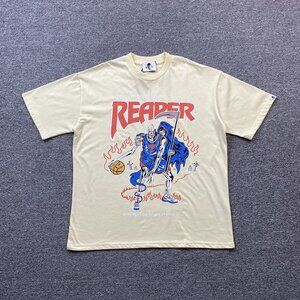 Warren Lotas Cool Yellow Reaper Basketball Themed T Shirt